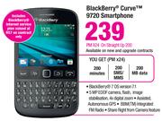 Black Berry Curve 9720 Smartphone-On Straight Up 200