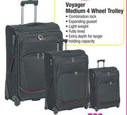 Voyager Medium 50cm Deluxe Trolley-Each