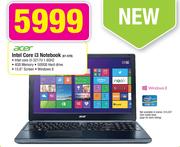 Acer Intel Core i3 Notebook E1-570