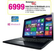 Lenovo Intel Core i5 Notebook G510