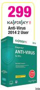 Kaspersky  Anti-Virus 2014 2 User