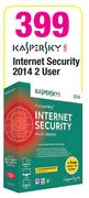 Kaspersky  Internet Security 2014 2 User