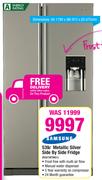 Samsung 539Ltr Metallic Silver Side By Side Fridge RSA1WTMG1