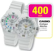 Casio Analogue Watches-Each