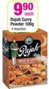 Rajah Curry Powder Assorted-100g