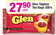 Glen Tagless Tea Bags-200's