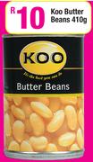 Koo Butter Beans-410g