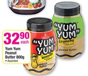 Yum Yum Peanut Butter Assorted-800g Each