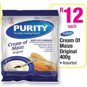 Purity Cream Of Maize Original-400gm