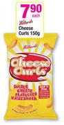 Willards Cheese Curls-150gm
