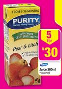 Purity Juice-5 x 200ml