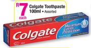 Colgate Toothpaste Assorted- 100ml 