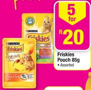 Friskies Pouch Assorted- 5 x 85g