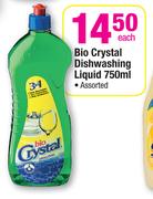 Bio Crystals Dishwashing Liquid Assorted - 750ml 