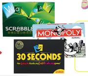 Monopoly Refresh/30 Seconds Game- Each