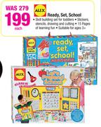 Alex Ready, Set, School- Each