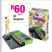 3D Hangman - Each