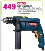 Ryobi 650W Impact Drill