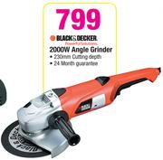 Black & Decker 2000W Angle Grinder