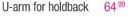 U-Arm For Holdback
