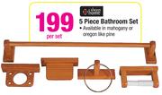 Always Home 5 Piece Bathroom Set-Per Set