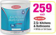 Plascon 2.5L Kitchen & Bathrooms
