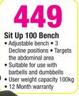 Trojan Sit Up 100 Bench