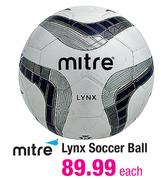 Mitre Lynx Soccer Ball