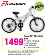 Raleigh Scout 20" Mountain Bike