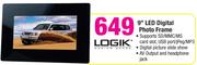 LOGIK 9" LED Digital Photo Frame