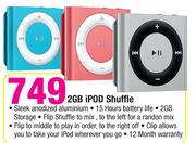 2GB iPod Shuffle Each
