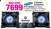 Samsung 2 Channel Component Hi-Fi System MX-FS8000