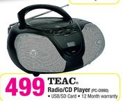 Teac Radio/CD Player PC-D990
