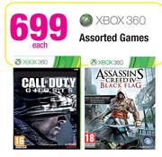 XBox 360 Assorted Games Each
