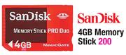 Sandisk 4GB Memory Stick
