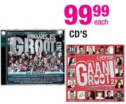 Afrikaans Music CD's-Each