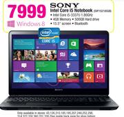 Sony Intel Core i5 Notebook SVF15218SGB