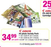 Canon A4 Photo Variety Pack