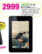 Acer  8" 3G Wi-Fi Tablet A1-811