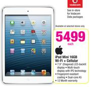 Apple iPad Mini 16GB Wi-Fi + Cellular