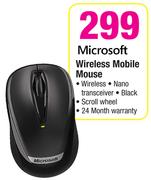 Microsoft Wireless Mobile Mouse