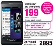 Blackberry Z10 Smartphone-On Smart S