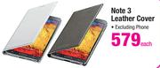 Samsung Note 3 Leather Cover-Each