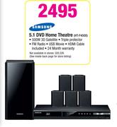 Samsung 5.1 DVD Home Theatre HT-F4500