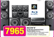 Sony 6.2 Blu-Ray Component Home Theatre System BDDW5400