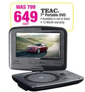 Teac 7" Portable DVD