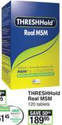 Threshhold Real MSM-120 Tablets