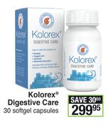 Kolorex Digestive Care Softgel Capsules-30's