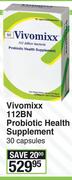 Vivomixx 112BN Probiotic Health Supplement-30's Capsules