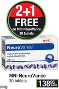 MNI NeuroVance-30 Tablets Each